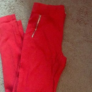 Red pants